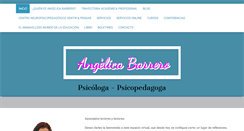 Desktop Screenshot of angelicabarrero.com